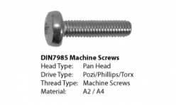 DIN7985 Machine ScrewsDIN7985 Machine ScrewsDIN7985 Machine Screws