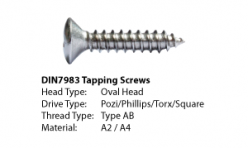DIN7983 Tapping ScrewsDIN7983 Tapping ScrewsDIN7983 Tapping Screws