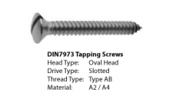 DIN7973 Tapping ScrewsDIN7973 Tapping ScrewsDIN7973 Tapping Screws