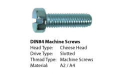DIN84 Machine ScrewsDIN84 Machine ScrewsDIN84 Machine Screws